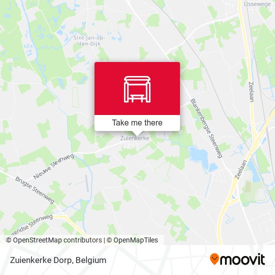 Zuienkerke Dorp plan