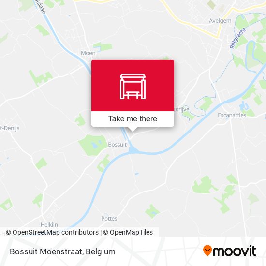 Bossuit Moenstraat plan