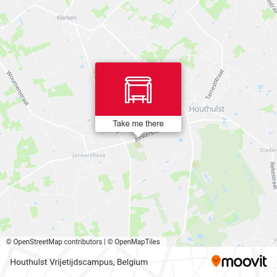 Houthulst Vrijetijdscampus map