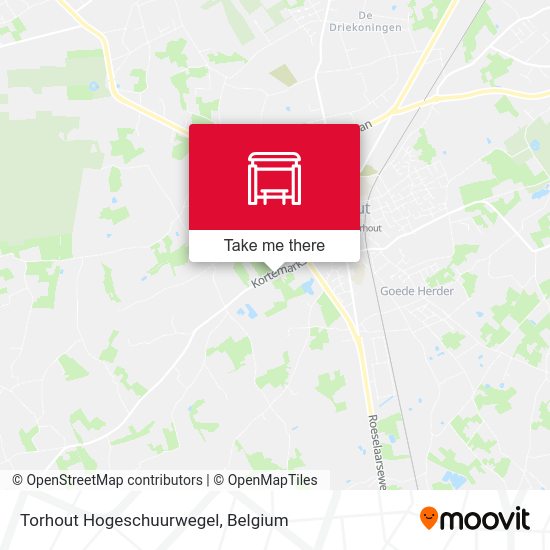 Torhout Hogeschuurwegel plan