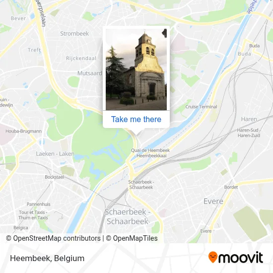 Heembeek map