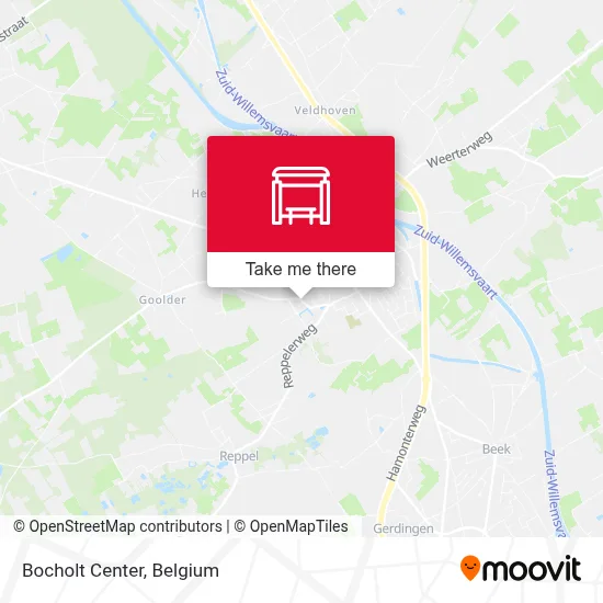 Bocholt Center map