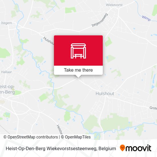 Heist-Op-Den-Berg Wiekevorstsesteenweg map