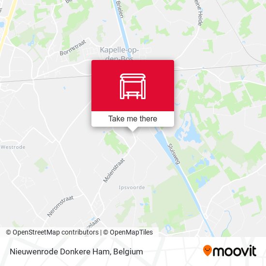 Nieuwenrode Donkere Ham plan