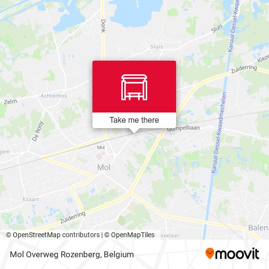 Mol Overweg Rozenberg map