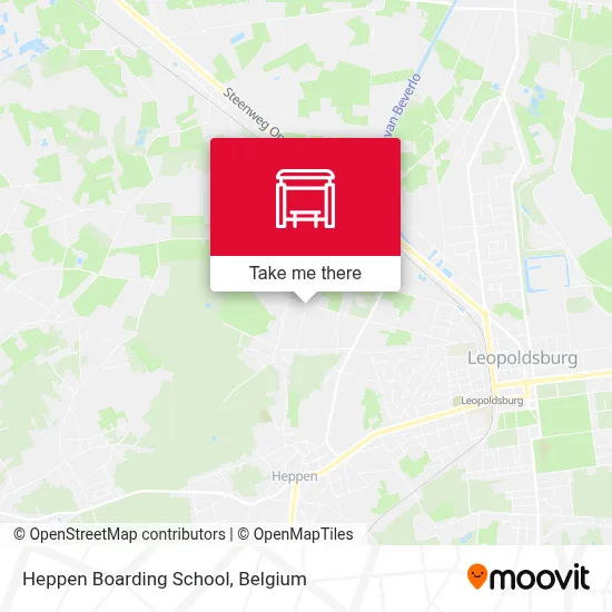 Heppen Boarding School map