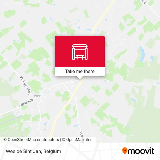 Weelde Sint Jan map