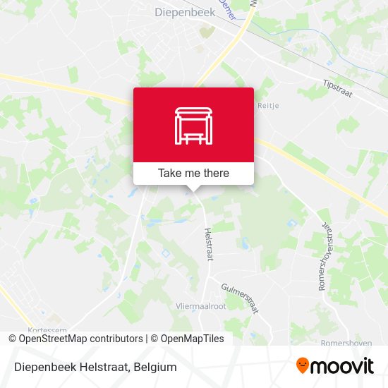 Diepenbeek Helstraat plan