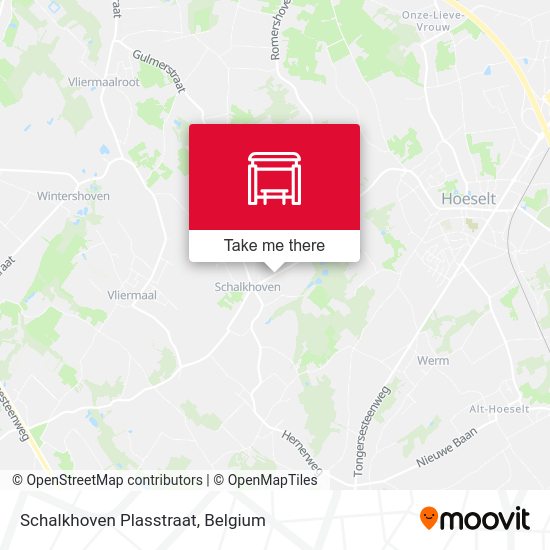 Schalkhoven Plasstraat plan
