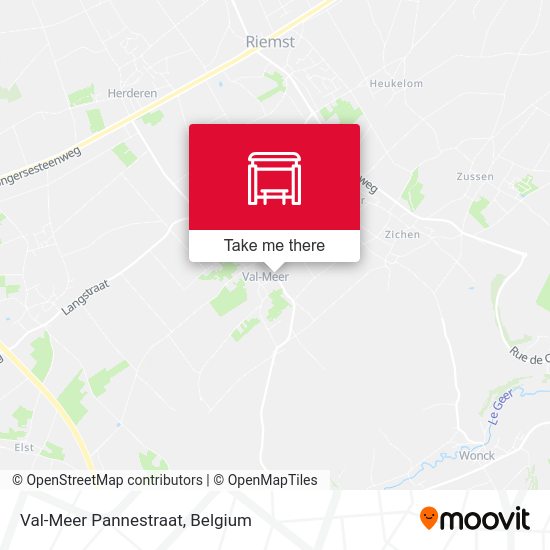 Val-Meer Pannestraat plan