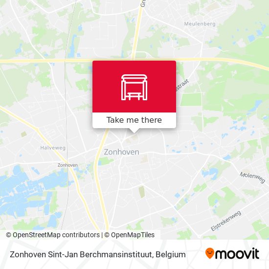 Zonhoven Sint-Jan Berchmansinstituut plan