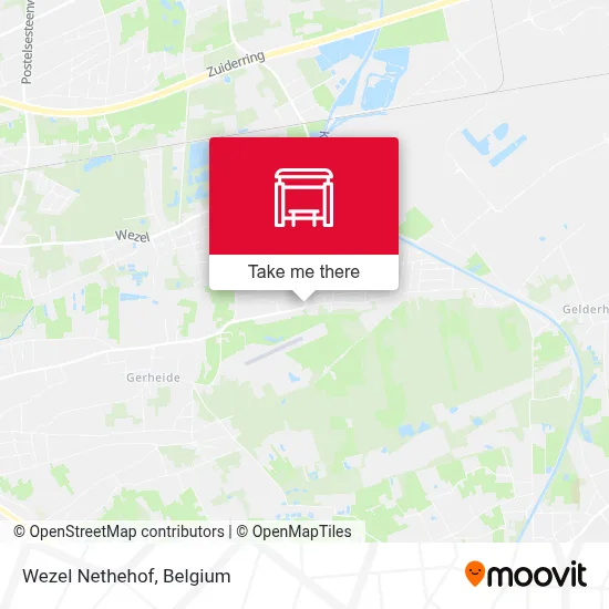 Wezel Nethehof map