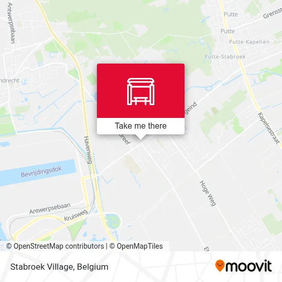 Stabroek Village map