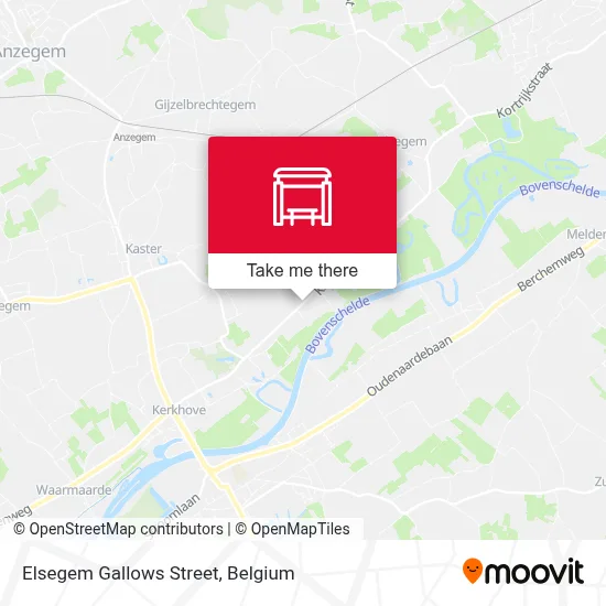 Elsegem Gallows Street map