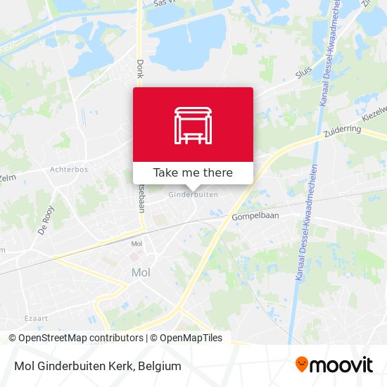 Mol Ginderbuiten Kerk map