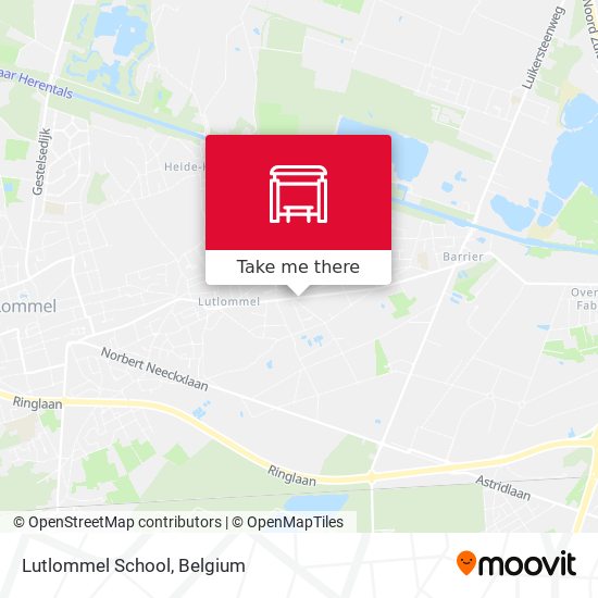 Lutlommel School map