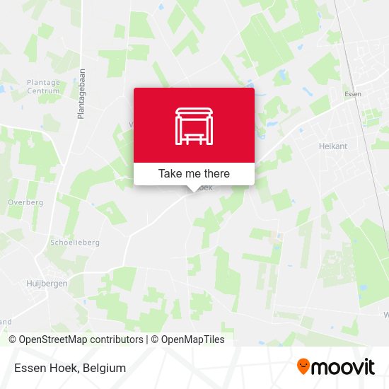 Essen Hoek map