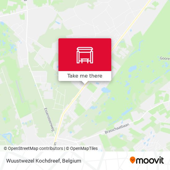 Wuustwezel Kochdreef map