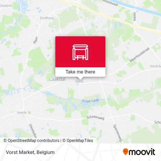 Vorst Market map