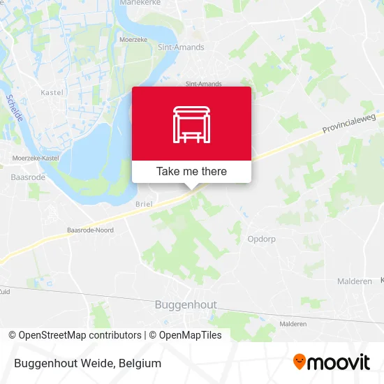 Buggenhout Meadow map