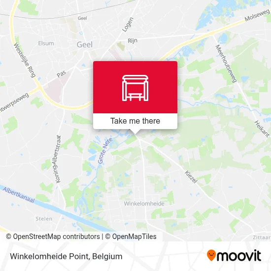 Winkelomheide Point map