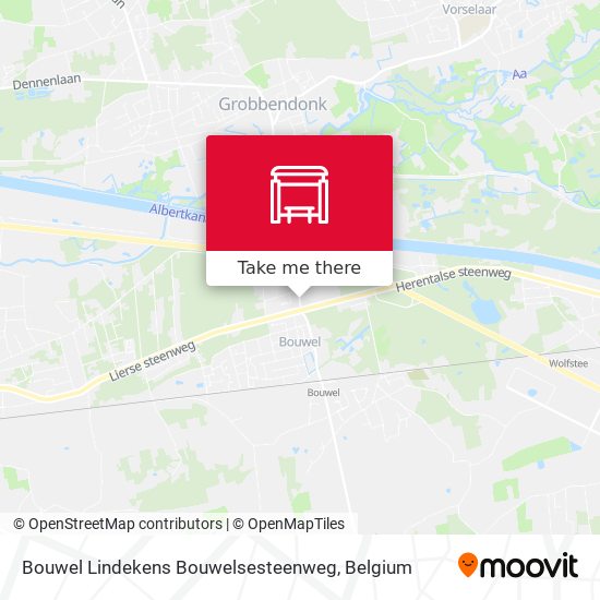 Bouwel Lindekens Bouwelsesteenweg plan