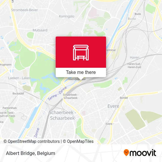 Albert Bridge map