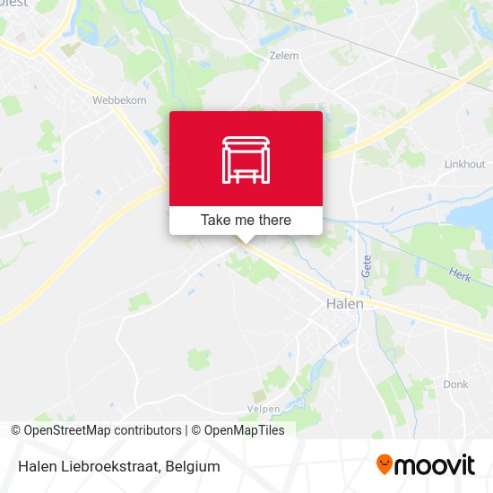 Halen Liebroekstraat plan