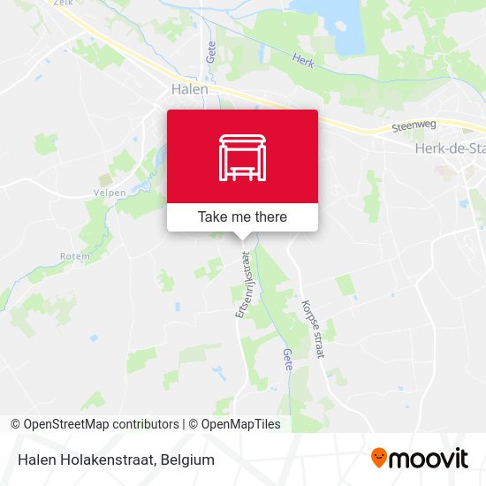 Halen Holakenstraat plan