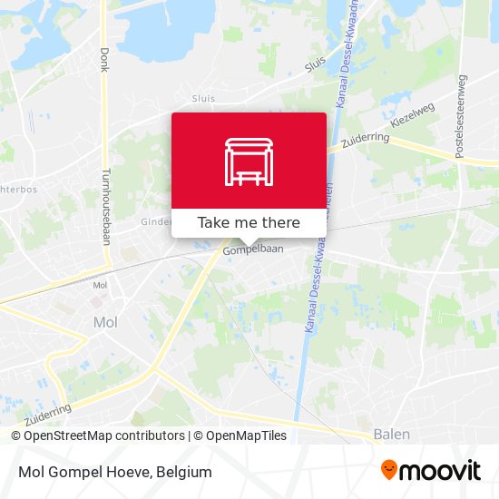 Mol Gompel Hoeve map