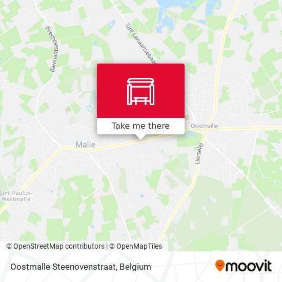 Oostmalle Steenovenstraat plan
