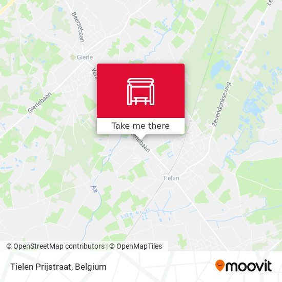 Tielen Prijstraat plan