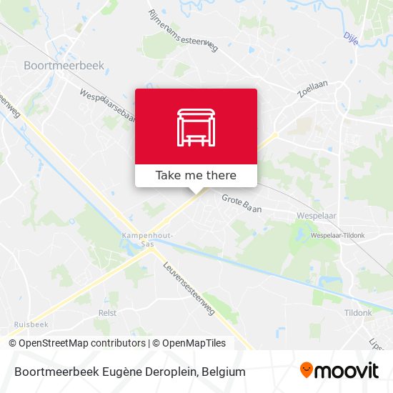 Boortmeerbeek Eugène Deroplein plan