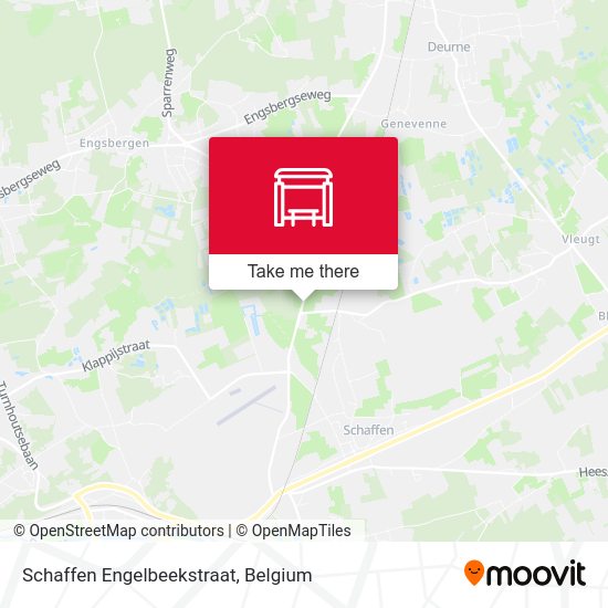 Schaffen Engelbeekstraat map