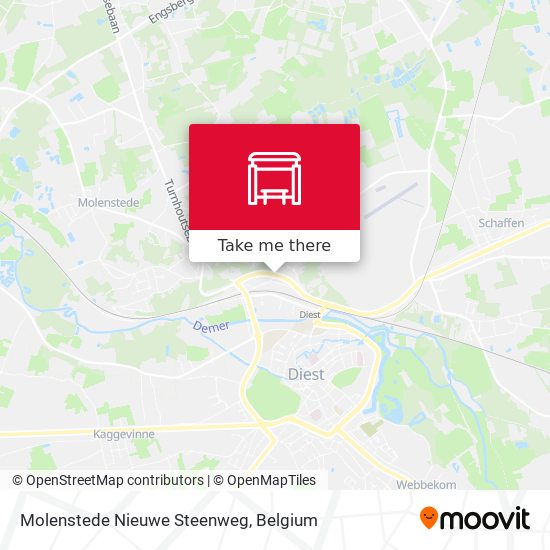 Molenstede Nieuwe Steenweg plan
