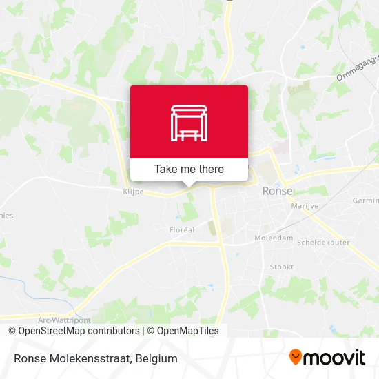 Ronse Moleken Street map