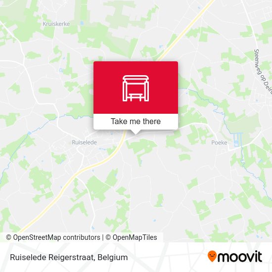 Ruiselede Reigerstraat plan
