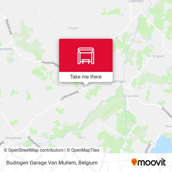 Budingen Garage Van Mullem map
