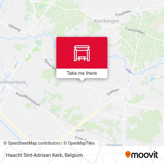 Haacht Sint-Adriaan Kerk plan