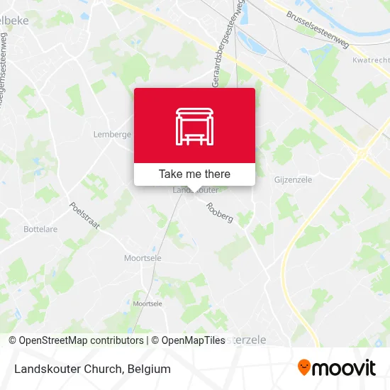 Landskouter Church map
