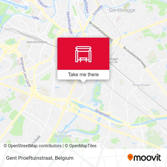 Gent Proeftuinstraat plan