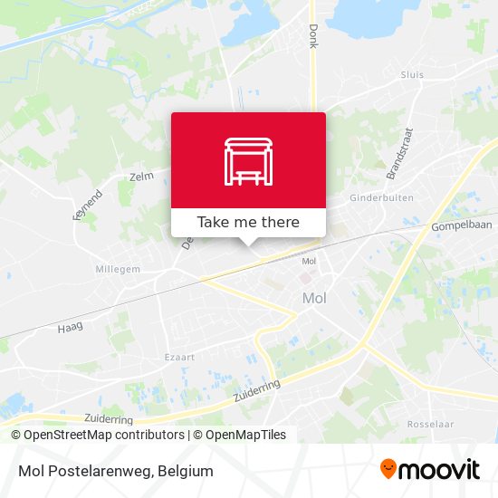 Mol Postelarenweg map
