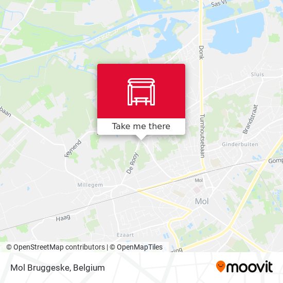 Mol Bruggeske map