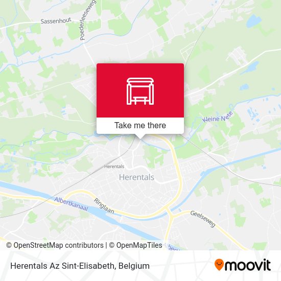 Herentals Az Sint-Elisabeth plan