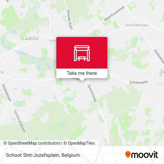 Schoot Sint-Jozefsplein map