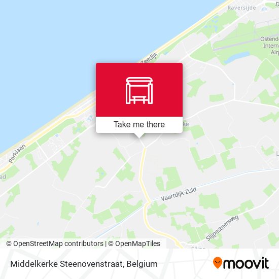 Middelkerke Steenovenstraat map