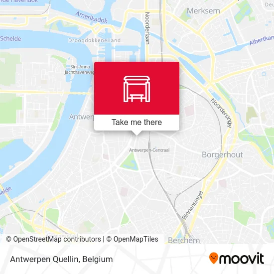 Antwerpen Quellin map