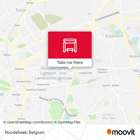 Roodebeek map