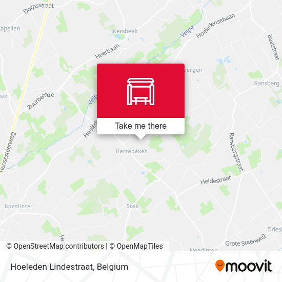 Hoeleden Lindestraat plan