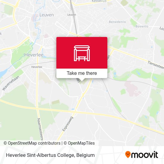 Heverlee Sint-Albertus College map